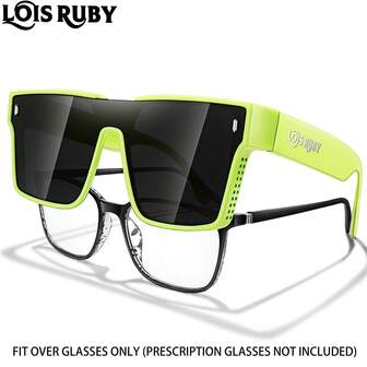 1 PC Fashionable Oversized Sunglasses For Both Men And Women For Daily Wear, Shopping, Festival Parties, Travling, UNISEX