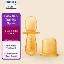 6pcs/Set Silicone Baby Spoon, For Self-Feeding Infants Over 6 Months, Baby Feeding Utensils, Complementary Food Feeding Supplies For Early Stage - Multicolor - View 2