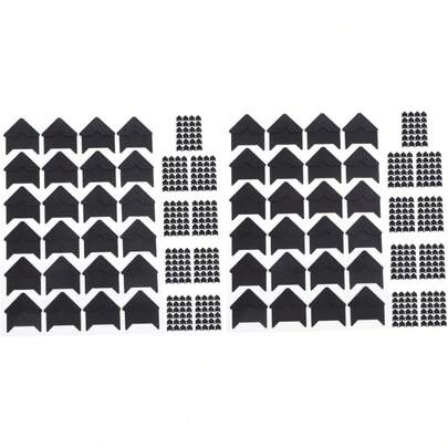 EstiloTendenciaEXCEART 20 Hojas Esquina Del ÁLbum Pegatinas Esquinas De Scrapbooking Esquinas De Montaje De Fotos Esquina De FotografíA Pegatinas Accesorios Cubiertos Multicolor Papel Poste De La EsquinaCalidad PremiumVersióN Mejorada