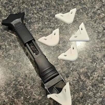 1 Labor-Saving And Convenient Five In One Seam Filling And Removal Tool, Black Color, Ergonomic Handle For Comfortable Grip, Efficient Tool For Seam Filling And Removal, Residue Scraping, And Gap Cleaning