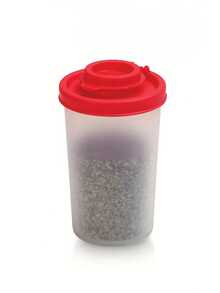 4pcs Salt And Pepper Shakers Moisture Proof Set Of Salt Shaker To Go Camping Picnic Outdoors Kitchen Lunch Boxes Travel Spice Set Clear With Red Lids Plastic Airtight Dispenser