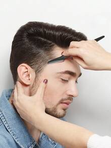 40/30/20/12/6/3/1 件套。眉毛修剪器和剃须刀套装，眉毛修剪器和剃须刀，去角质和脱毛工具，体毛修剪器和面部及眉毛剃须刀套装，长柄刀片带精密保护盖，面部剃须刀片，带保护盖的眉毛修剪器刀片和剃须刀。