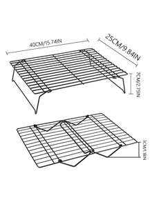 3/2/1 Tier Folding Cooling Rack, Baking Tools, Baking Accessories, Cookie And Cake Drying Rack - Multicolor - View 5
