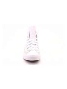 Women's Converse CTAS Hi Sneakers - Timeless White Leather Design, -Durable- Rubber Sole, Classic Style For Any Season, Perfect For Versatile Wardrobe Pairing, Available In Size 36 For Effortless Comfort And Chic Everyday Elegance - 白色 - 查看 2