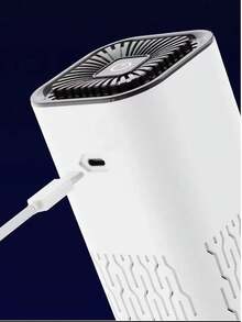 MINI HEPA Air Purifier Remove Smoke Odor Formaldehyde Negative Ion Air Cleaner For Car Bedroom Aromatherapy Purification