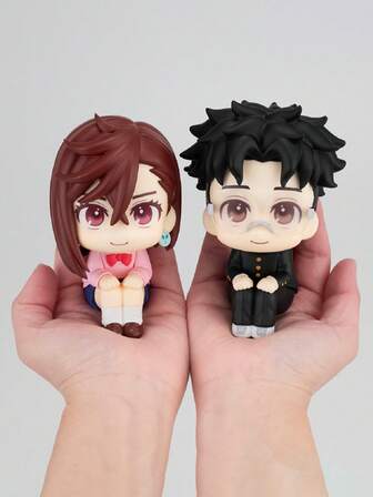 BSD/MP100/Dan-Da-Dan-Atsushi/Dazai/Arataka/Mob/Momo/Ken Anime Figurine Collectible Decorative Toy For Car/Desk/Home Decor PVC Figurine Statue Or Gifts/Collectible Gift, Decorative Item Suitable For Computer Case/Garden Decoration