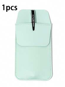 1 pieza Bolsa portátil de acero para guardar bolígrafos, estuche grande de estilo coreano de cuero para enfermeras, estuche de bolígrafos para médicos, suministros escolares, bolsa de bolígrafos de PU resistente al desgaste y a prueba de fugas, artículos de papelería, estuche de lápices, mochila, artículos esenciales para volver a la escuela