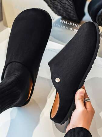 Moderiktiga herrskor, slitstarka, bekväma och mångsidiga sandaler, populära slip-on-skor för körning året runt, tofflor för inomhus- och utomhusbruk