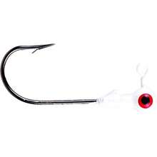 Strike King Mr. Crappie - Cabeza de Plantilla de 8 Piezas(blanco refrigerador Refrigerator White) - Multicolor - Ver 2