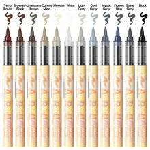 Flysea Acrylic Paint Pens (Set), Soft-Tip Liquid Ink Color Mixing Pens 12/24/36/48/72pcs Gradient Colors, Multiple Color Options Available, Painting & Doodling, Skin Tone & Macaron Color Series, Coloring Set, Professional Art Tools, Back To School Essentials, Perfect For Holiday Gifts, Essential School Supplies - Straight Liquid Acrylic Marker - View 18