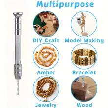 这款钻头工具配有两种不同长度的钻头，非常适合用于蜡烛制作，是蜡烛爱好者的必备工具，用途广泛且实用，可重复使用。 - 銀色 - 查看 11