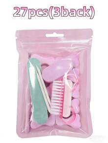 135pcs Nail Art Tool Kit, Mini Nail File, Buffing Pad And Stick- Odorless For DIY Jewelry Polishing And Nail Care,Acrylic Nail Brush, Soft Nail Art Manicure Pedicure Brush For Remove Dust Cleaning, Christmas, Winter, Pink, Graduation, Birthday, Holiday, Summer, Autumn, Autumn, Valentine's Day Gifts, Christmas Gifts, Friends' Gifts, Women's Gifts