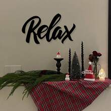 1 pezzo Decorazione da parete artistica e personalizzata con testo, facile da appendere, adatta per soggiorno, camera da letto o studio, migliora l'estetica dello spazio, rompe facilmente l'atmosfera noiosa, irradia sole e gioia, regalo ideale per vacanze, Natale, Ognissanti