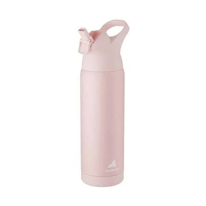24oz (710ml) Stainless Steel Insulated Water Bottle With Straw And Handle, Double Wall Keeps Cold For 36 Hours, Tritan Leak-Proof Cap, Suitable For Sports And Travel