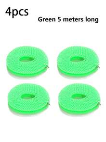 1pc 3m, 5m,10m Pink, Green, Blue Drying Clothes With Clothesline, Bedding With Clothesline, No Need For Punching Holes, Home Outdoor Windproof And Anti Slip Drying Clothes With Clothesline, Thick Bedding, Hanging Clothes, Balcony - Multicolor - View 37
