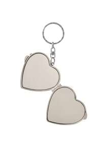 Endless Love DIY Keychain Makeup Mirror - Heart, Round, Square, Oval Shapes Available, Ideal Gift For Mom, Aunt, Grandma, Daughter, Niece, Sister, Bride, Bridesmaid. Perfect For Holidays, Birthdays, Weddings, Mother's Day, Valentine's Day And More Occasions. - Multicolor - View 7