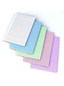 Disposable Nail Pads: 20/50pcs Foldable Nail Tissues, Suitable For Desktop Acrylic Nail Practice Mat, Waterproof Nail Desk Pad, Cleaning Mat, Applicable For Nail Salons And Tattoo Shops. - Multicolor - View 2