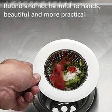 1pc 304 Stainless Steel Sink Kitchen Utensil, Practical Household Item - Multicolor - View 3