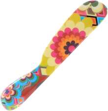 French Bull Cuchillos esparcidores, juego de esparcidor de melamina, esparcidores de aperitivos, floral, juego de 4, Floral, 15.24, 1 - floral (floral de jardín) - Ver 11