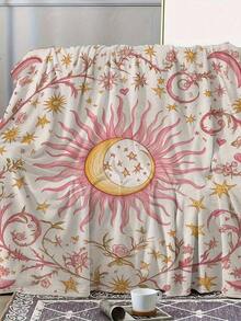 Casual Soft Warm Halloween Sally Nightmare Before Christmas Print Flannel Blanket For Couch Sofa Home Office Bed Camping Funny Blankets - Style 4 - View 36