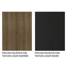 Cocina Integral 229cm Con Fregadero Emilly Madesa 12 Color Marrón/Negro - Marrón y Negro - Ver 11
