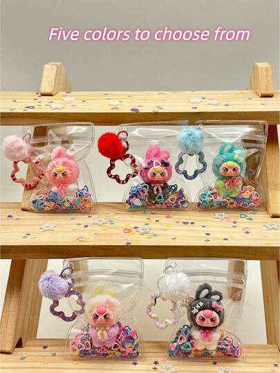 1 st. hänge med kaninöron, lämplig som karnevalspresent, dekoration för familjesammankomster, skrivbordsdekoration för tonåringar, söt nyckelringspresent till barn och elever, fin väskberlock, lärarpris, presentask för födelsedagskalas, begränsad julutgåva, tecknad födelsedagspresentask, alla hjärtans dag-set, jubileumsutgåva, jultema, presentset, lämplig för jul, rockmusikhänge, presentbyte till skola och examen