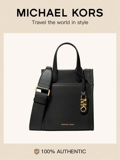 Michael Kors Mirella Small Crossbody Tote Bag For Women With Detachable Mini Card Case Wallet Shoulder Bag,Satchel Clutch Handbag Purse For Women