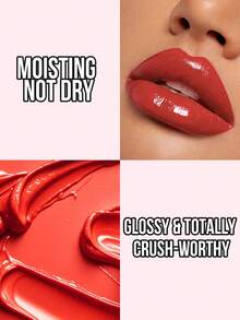 Misslyn 柔滑滋润唇膏，不粘腻，丝滑保湿，缎光质地，高光泽，浓郁裸色，可叠加涂抹，品牌彩妆，面部彩妆，适合女性和女孩，冬季必备，Y2K风格，时尚百搭，适合生日、情人节、派对、新年等各种场合，最佳礼物之选，纯素且不经动物实验 - #215 Love Story - 查看 4