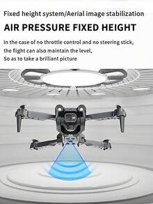 CASRRA Drone K9 con cámaras duales, equipado con caja de almacenamiento plegable para fotografía aérea conveniente. Este innovador cuadricóptero multifuncional se puede controlar a través de una aplicación, con control de velocidad, control de detección de gravedad, volteretas de 360 grados y aterrizaje con un solo toque. Un regalo ideal para principiantes adultos, fiestas de cumpleaños, festivales, Navidad y Halloween. - Negro - Ver 3