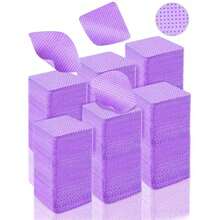 1000pcs Lint-Free Nail Wipes – Professional Gel Nail Polish Remover Pads & UV Cleanser Tissues For Manicure Prep And Finish, Unscented Nail Cleaning Paper Pads For Acrylic Nails, Press-On Nails, Nail Tools & Salon Supplies, Bulk Nail Art Cleaning Essentials For Home, School & Beauty Studios - Pink - View 9