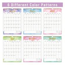 2026 Calendar - 2026 Wall Calendar - Large Calendar 2026, 12" X 17", Jan 2026 - Dec 2026, Twin-Wire Binding, Hanging Hook, Blocks And Julian Dates -Waterink - 多色103 - 查看 4