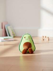 11.8 Inch/30cm Cute Plush Avocado Stuffed Doll, Soft Fruit Shaped Pillow Doll, Fluffy Plush Fruit Doll, Huggable Cute Plush Doll, Suitable As Gift For Friends, Valentine's Day, Christmas, Party, Mother's Day, Halloween, Children Pillow, Plush Doll, Avocado Themed Gift - Multicolor - View 8