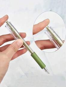 Bút dao tiện ích có thể thu gọn - Đầu kim loại chắc chắn, dụng cụ cắt thủ công với tay cầm silicon chống trượt, tông màu trầm - Lưỡi kiểu nút bấm, bút dao bấm màu trầm, dao cắt giấy có thể thu gọn chính xác màu trầm với lưỡi gốm - Dao thủ công, dụng cụ nghệ thuật chế tác chính xác - Nhiều màu - Xem 5