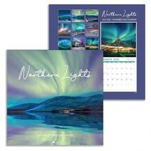 2026 Wall Calendar - Calendar 2026, Northern Lights Calendar, January 2026 - December 2026, 12" X 24" Open, 12 Months Wall Calendar 2026 With Hanging Holes, Large Blocks - 多色282 - 查看 8