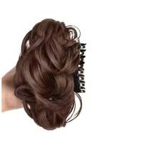 Synthetic Curls Wig Hair Claws Fashion Decorated Hair Clips Crab For Girl Gift Hair Accessories Valentine Headwear - 彩色 - 查看 14