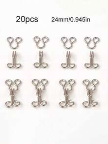 Sewing Hook Set (Excluding Storage Box), Bra Hook Replacement, Multiple Sizes Available, Suitable For DIY Clothing Repair, Lingerie Alteration And Home Sewing - Multicolor - View 18