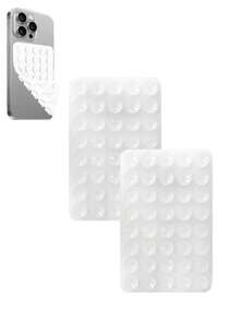 1pc Dual-Sided Silicone Suction Cup Phone Holder, Compatible With Iphone And Android, Adjustable Angle And Compact Design, Ideal For Makeup, Dance, Fitness, Yoga, Shower, Watching Shows, Perfect For Videos And Selfies, Great Gift For Friends And Birthday - Multicolor - View 37