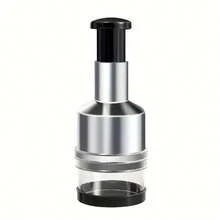 Stainless Steel Knife Multifunctional Garlic Slicer And Pestle, Kitchen Supplies Manual Pressing Vegetable Cutting Tool, Onion Chopper, Garlic Press, Multifunctional Kitchen Tool - Multicolor - View 5