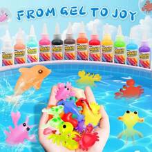 Adult Magic Hydrogel Art Kit – 12 Colors Of Hydrogel + Molds + Storage Box + Tools – Creative 3D Painting And Craft Kit - Baby Blue - View 6