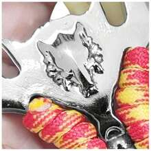 SDFG Resortera Deporte Tiro Tirachinas Slingshot Estable Gomas Elásticas Resistentes Deportes al Aire Libre - negro1 - Ver 2