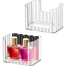 Makeup Display Tray - Transparent - View 1