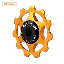 WEST BIKING 1Pc Bicycle Guide Wheel Bike Derailleur Jockey Wheel 13T/11T Road Mountain Bike Transmission Chain Guide Ball Bearing - Multicolor - View 23