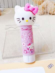 Sanrio 1pc HelloKittys   Solid Glue Cute Diy Crafting Rotating Model Making Supplies For Teens & Adults