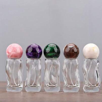 1pc 30ml Perfume Refillable Travel Spray Bottle, Portable Sample Empty Bottle