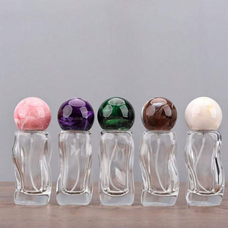 1pc 30ml Perfume Refillable Travel Spray Bottle, Portable Sample Empty Bottle - Multicolor - View 1