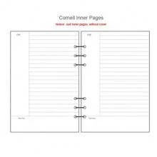 45 Sheets A5 A6 A7 Loose Leaf Notebook Refill Spiral Binder Inner Page Weekly Monthly To Do Line Dot Grid Inside Paper Stationery - Multicolor - View 19