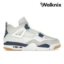 Nike SB X Air Jordan 4 Retro SP 'Navy' White Summit-White Neutral-Grey Gum-Yellow Varsity-Red Sneakers Men DR5415-100 - 彩色 - 查看 1