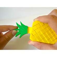 3D打印减压可拉伸水果植物系列 - 可移动3D创意解压玩具 - 彩色 - 查看 4