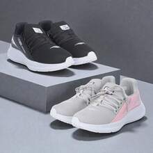 2-PAIR KIT Women's Black/Gray-Pink Sneakers – Comfortable, Anatomical And Lightweight, Ideal For Walking, Running And Gym Sizes 34-39 - REF01 黑色/灰色 粉紅色 - 查看 4