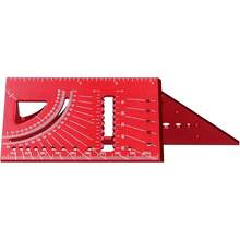 Regla de Carpintería Regla de Medida de Tamaño Cuadrado de Carpintería Mitre 3D 45 Herramienta de Medición de ángulo de 90 Grados Herramienta de Carpintería, Cuadrado - 1 - Ver 2